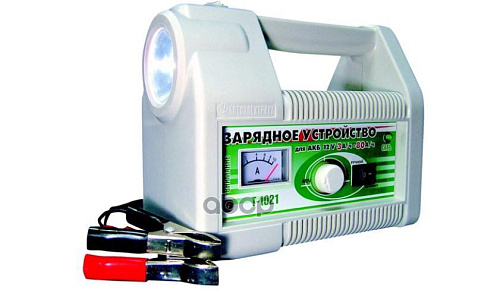 Зарядное устройство (12V/10A) с фонарем с регулировкой (Автоэлектрика) /24        
