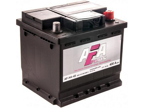 Аккумулятор AFA 45 А/ч 545412 AF ОБР 207x175x190 EN400