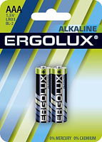 /Батарейки ERGOLUX LR03 BL-2 11743 ААА 1.5В компл. 2шт. ERGOLUX LR03BL-2