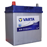 Аккумулятор VARTA Blue Dynamic 40 А/ч 540 127 033 прямая L+ EN 330A 187x127x227 A15 540 127 033 313 2