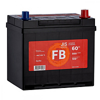 Аккумулятор FB JIS 60 А/ч обратная R+ 232x173x220 EN500 