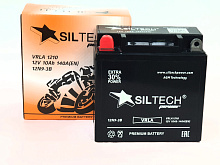 Аккумулятор SILTECH VRLA1210 12V10AH п.п. (12N9-3B) (уп.8 шт) [д137ш76в134/140]
