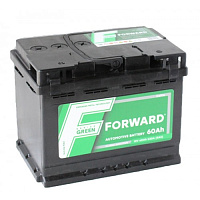 Аккумулятор FORWARD Green 6СТ- 60 VL (п.п.) [д242ш175в190/530]