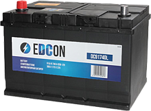 Аккумуляторная батарея Edcon 91Ah 740A + слева 306х173х225 B01\