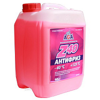 Антифриз AGA Z-40 готовый -40С Красный 10кг