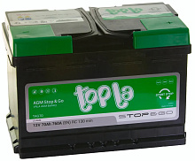 Аккум. батарея TOPLA AGM Stop&Go 70Ah+R 114070 TAG70 L3 AGM