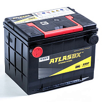 Аккумуляторная батарея Atlas MF75-630, 68 Ач (боковые клеммы)