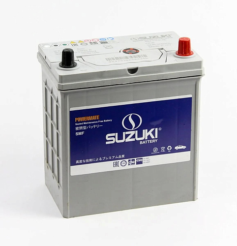 Аккумулятор SUZUKI 6СТ-35.0 (35B20L) тонк.кл.