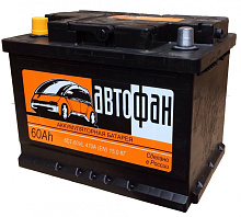 /Аккумулятор Автофан 60 Ач п.п R En 470a 242x175x190