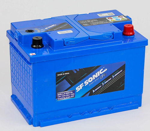 Аккумулятор SF SONIC EFB 6СТ-72.0