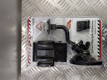 /Держатель телефона/навигатора 60-110мм на лобовое стекло/панель черный ARNEZI A0602010