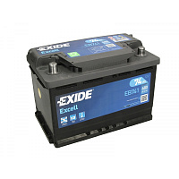 Аккумуляторная батарея EXIDE EB741 EXCELL п.п 74Ah 680A 278/175/190\