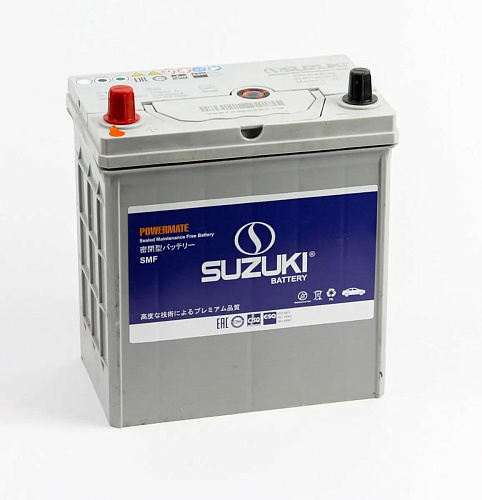 Аккумулятор SUZUKI 6СТ-35.1 (40B20R) тонк.кл.