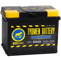 Аккумулятор TYUMEN BATTERY 6CT-60L STANDARD о/п