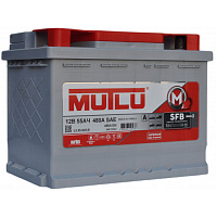 Аккумулятор MUTLU SFB 55 А/ч 555 126 045 прямая L+ EN 450A 242x175x190 L2.55.045.B