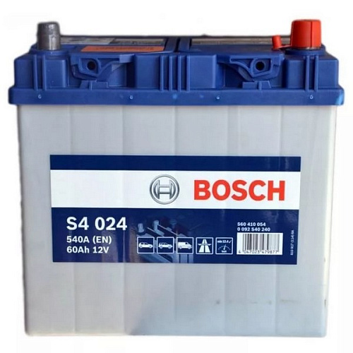 Аккум. батарея BOSCH S4 Silver 560 410 054 -60Ач