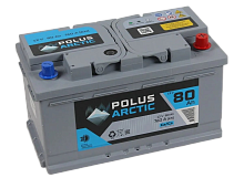 Аккумулятор POLUS ARCTIC 6CT-80.0 низкий