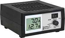 Зарядное устройство Вымпел-27 (автомат-руч, 0,4-7А, 3-х режимн,14,1/ 14,8 /16 сегментный ЖК дисплей)